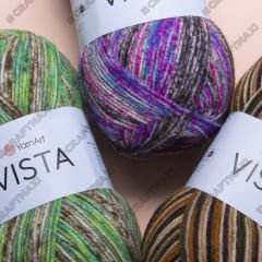 YARNART VISTA - EBRULİ EL ÖRGÜ İPİ