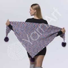 YARNART VISTA - EBRULİ EL ÖRGÜ İPİ