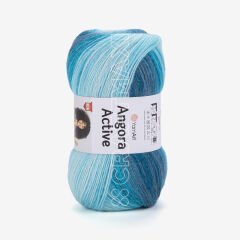 YARNART ANGORA ACTIVE NEW - EBRULİ EL ÖRGÜ İPİ EBRULİ - 845
