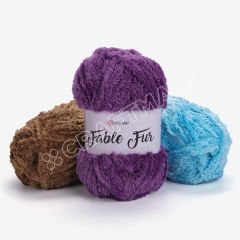 YARNART FABLE FUR - EL ÖRGÜ İPİ