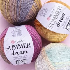 YARNART SUMMER DREAM - EBRULİ EL ÖRGÜ İPİ EBRULİ - 4305