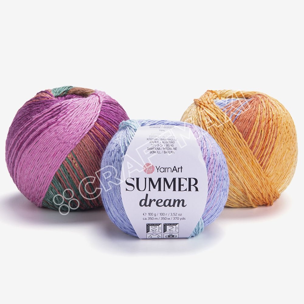 YARNART SUMMER DREAM - EBRULİ EL ÖRGÜ İPİ