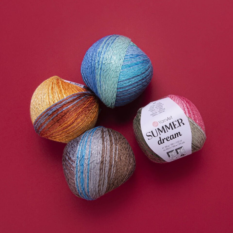 YARNART SUMMER DREAM - EBRULİ EL ÖRGÜ İPİ