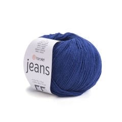 YARNART JEANS - EL ÖRGÜ İPİ LACİVERT - 54