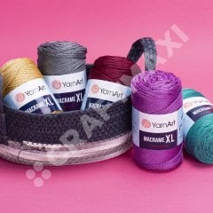 YARNART MACRAME XL - MAKROME EL ÖRGÜ İPİ TURKUAZ - 172
