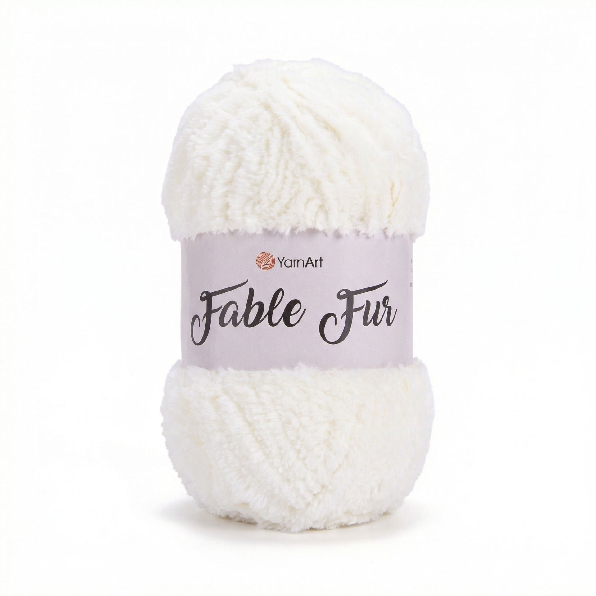 YARNART FABLE FUR - EL ÖRGÜ İPİ KREM - 966