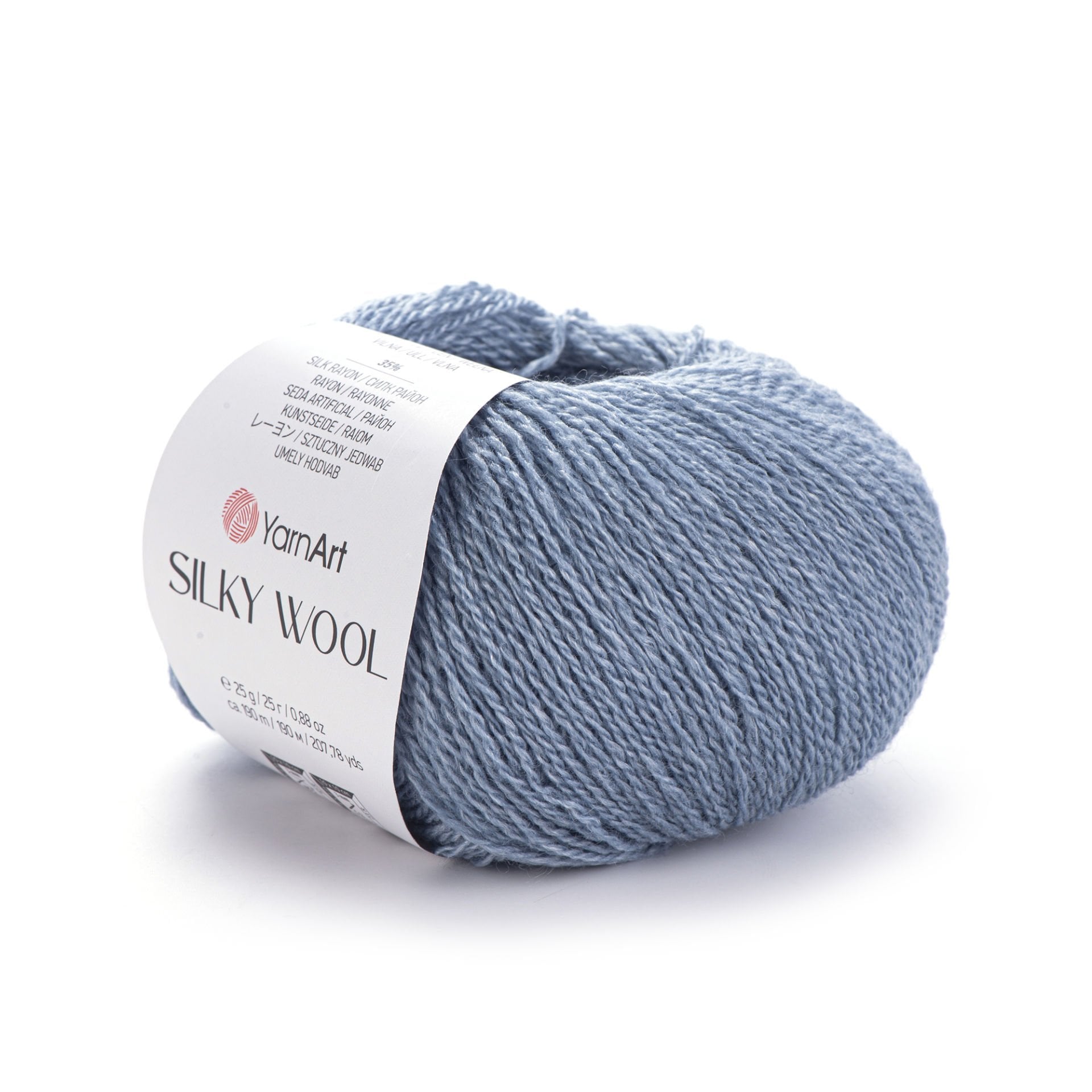 YARNART SILKY WOOL - EL ÖRGÜ İPİ KOT MAVİSİ - 331