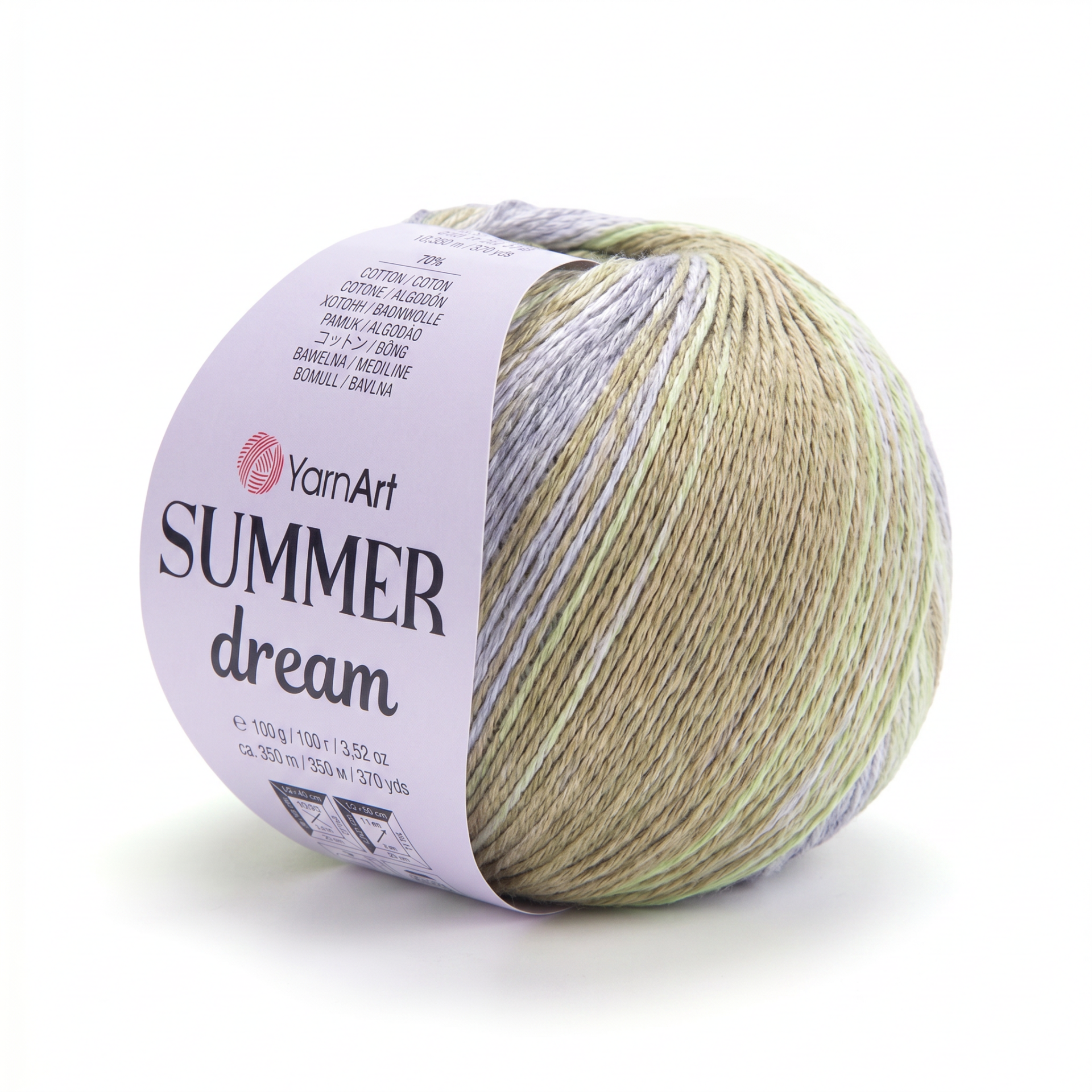 YARNART SUMMER DREAM - EBRULİ EL ÖRGÜ İPİ EBRULİ - 4303