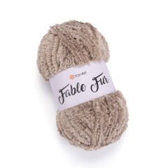 YARNART FABLE FUR - EL ÖRGÜ İPİ BEJ - 968