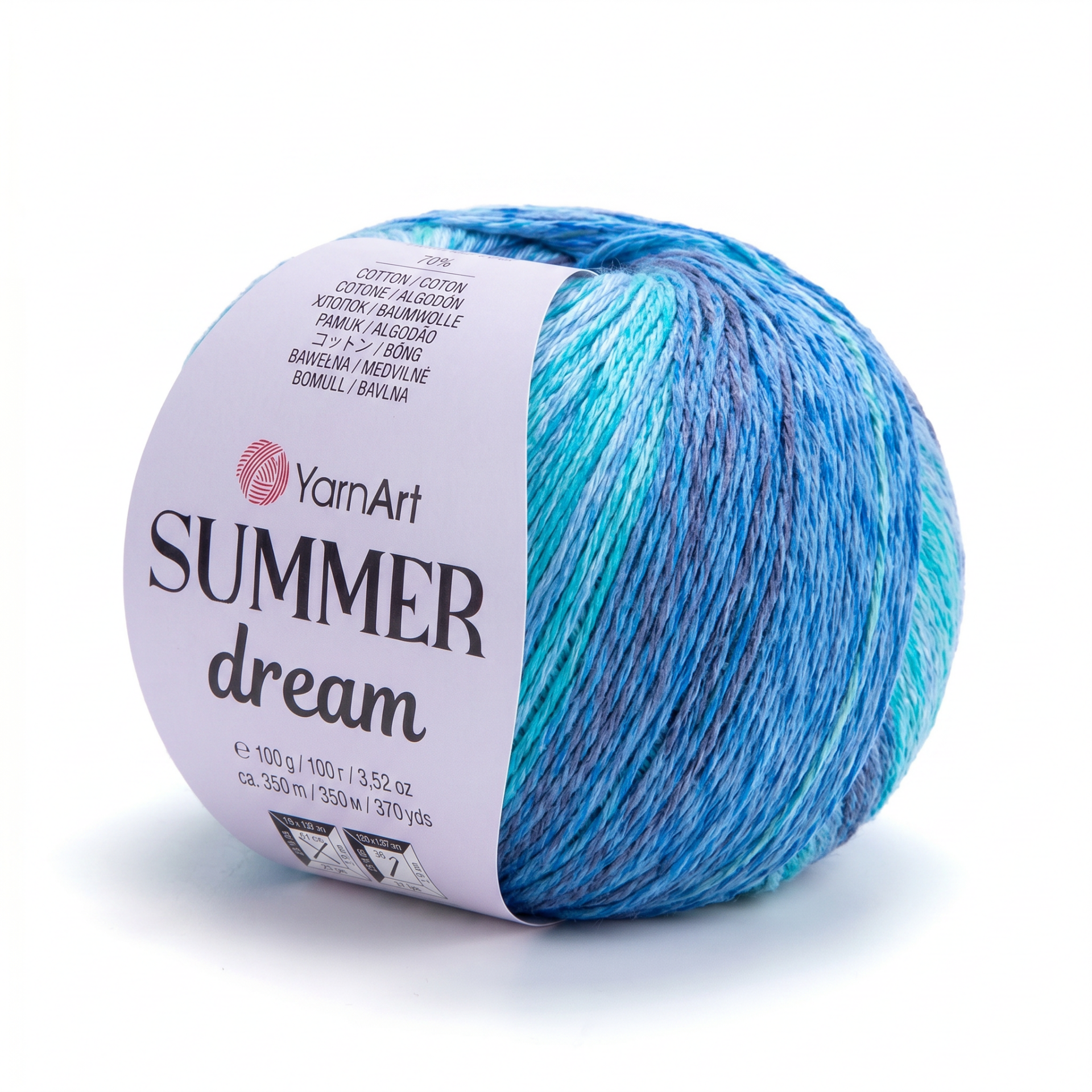 YARNART SUMMER DREAM - EBRULİ EL ÖRGÜ İPİ EBRULİ - 4304