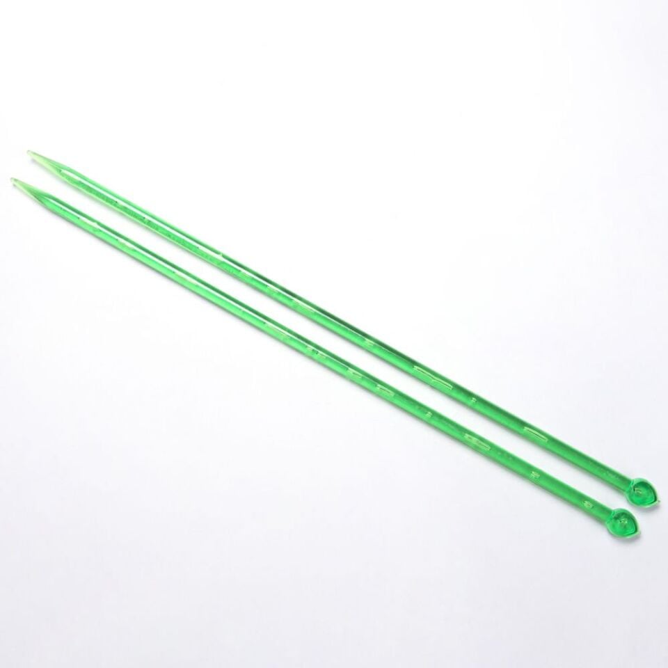PLASTİK HAVALI ÖRGÜ ŞİŞİ 35 CM 9 MM