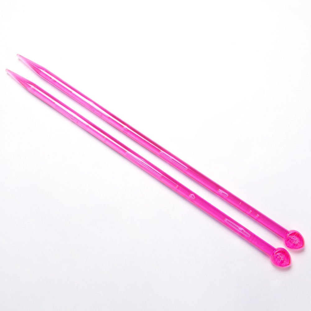 PLASTİK HAVALI ÖRGÜ ŞİŞİ 35 CM 10 MM