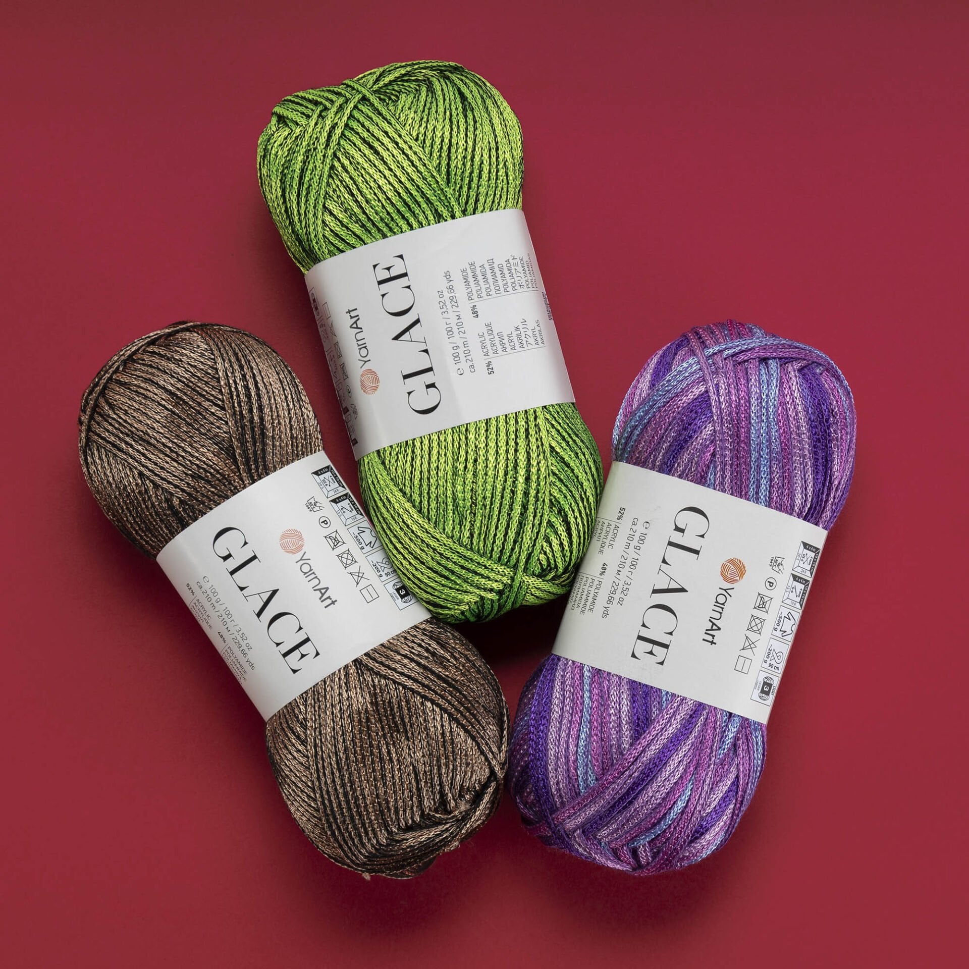 YARNART GLACE - ÖRGÜ İPİ