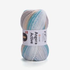 YARNART ANGORA ACTIVE NEW - EBRULİ EL ÖRGÜ İPİ EBRULİ - 852