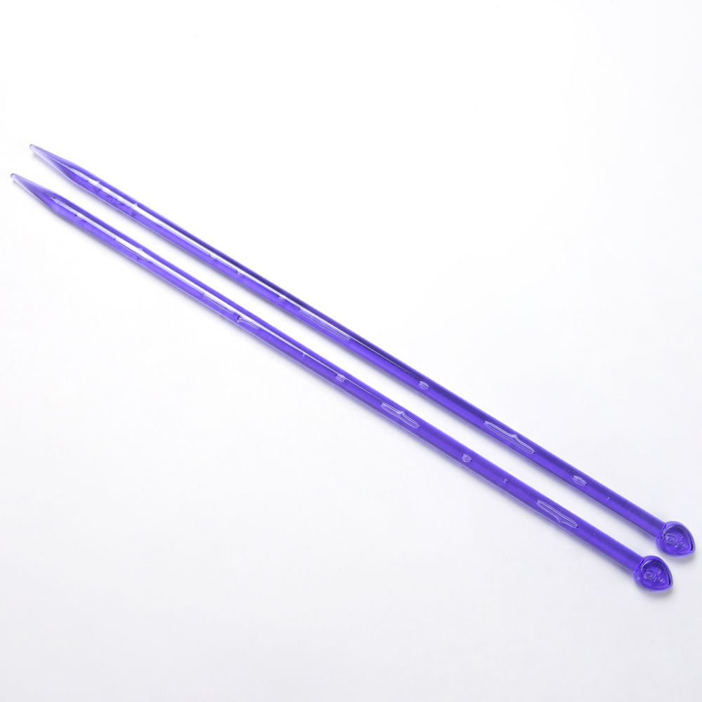 PLASTİK HAVALI ÖRGÜ ŞİŞİ 35 CM 8 MM