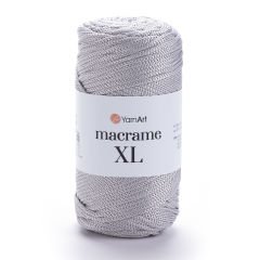YARNART MACRAME XL - MAKROME EL ÖRGÜ İPİ AÇIK GRİ - 149