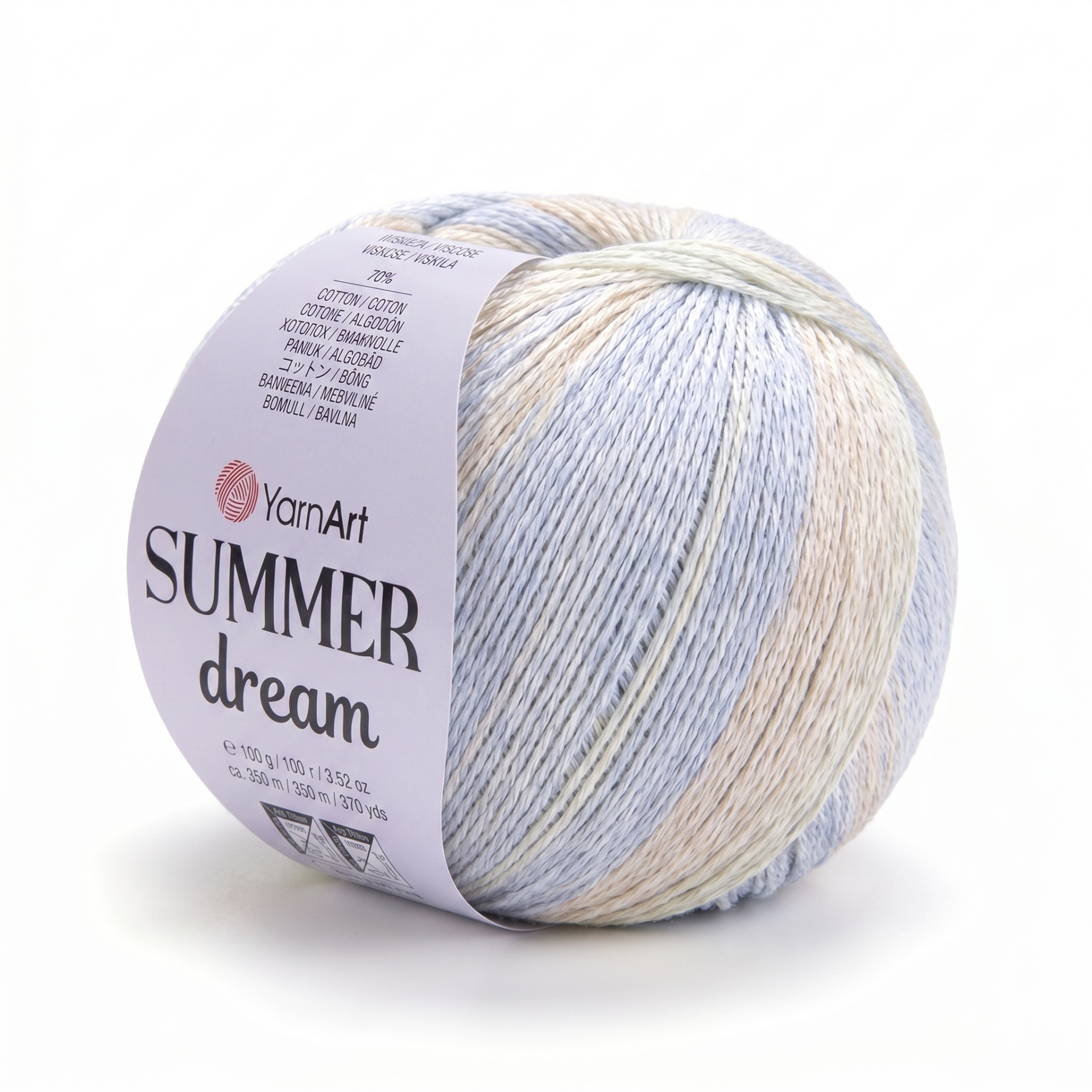 YARNART SUMMER DREAM - EBRULİ EL ÖRGÜ İPİ EBRULİ - 4312