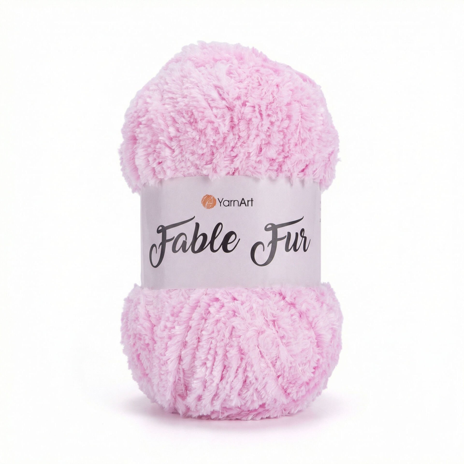 YARNART FABLE FUR - EL ÖRGÜ İPİ PEMBE - 977