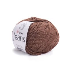 YARNART JEANS - EL ÖRGÜ İPİ KOYU KAHVERENGİ - 70