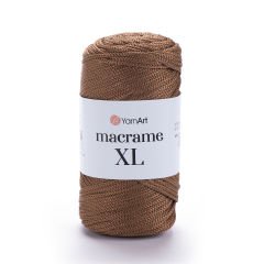 YARNART MACRAME XL - MAKROME EL ÖRGÜ İPİ KAHVERENGİ - 151