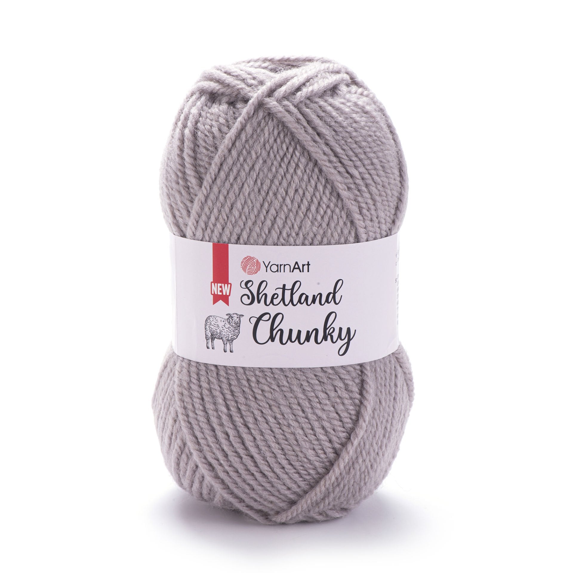 YARNART SHETLAND CHUNKY - EL ÖRGÜ İPİ SÜTLÜ KAHVE - 605