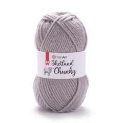 YARNART SHETLAND CHUNKY - EL ÖRGÜ İPİ SÜTLÜ KAHVE - 605