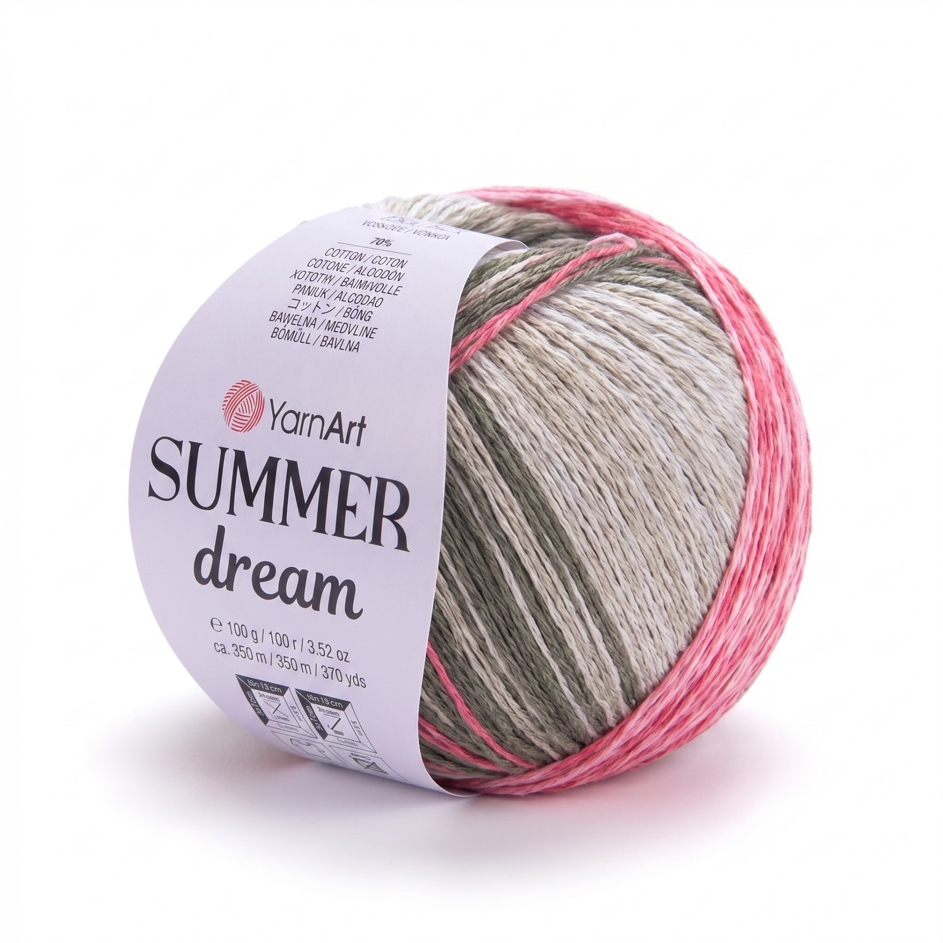 YARNART SUMMER DREAM - EBRULİ EL ÖRGÜ İPİ EBRULİ - 4313