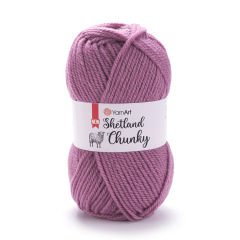 YARNART SHETLAND CHUNKY - EL ÖRGÜ İPİ GÜL KURUSU - 608