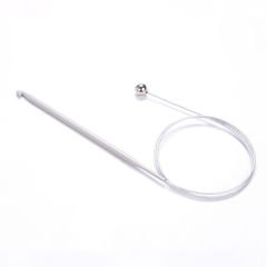 STOPLU ÇELİK MİSİNALI ŞİŞ 80 CM 4 MM