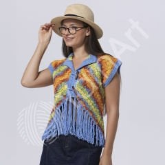 YARNART SYMPHONY DREAM - EBRULİ EL ÖRGÜ İPİ EBRULİ - 3111