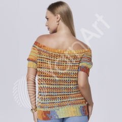 YARNART SYMPHONY DREAM - EBRULİ EL ÖRGÜ İPİ EBRULİ - 3111