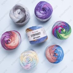 YARNART SYMPHONY DREAM - EBRULİ EL ÖRGÜ İPİ