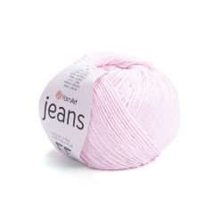 YARNART JEANS - EL ÖRGÜ İPİ TOZ PEMBE - 74
