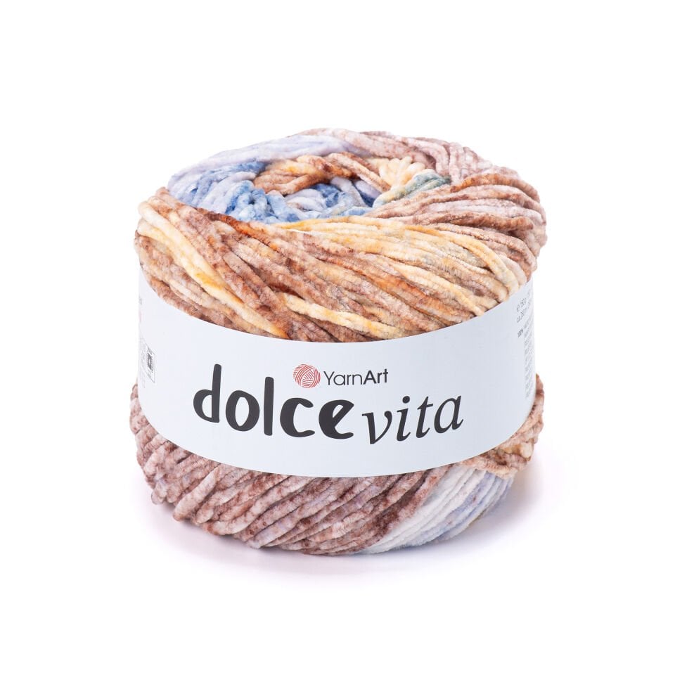 YARNART DOLCE VITA - ÖRGÜ İPİ EBRULİ - 3419