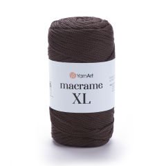 YARNART MACRAME XL - MAKROME EL ÖRGÜ İPİ KOYU KAHVERENGİ - 157