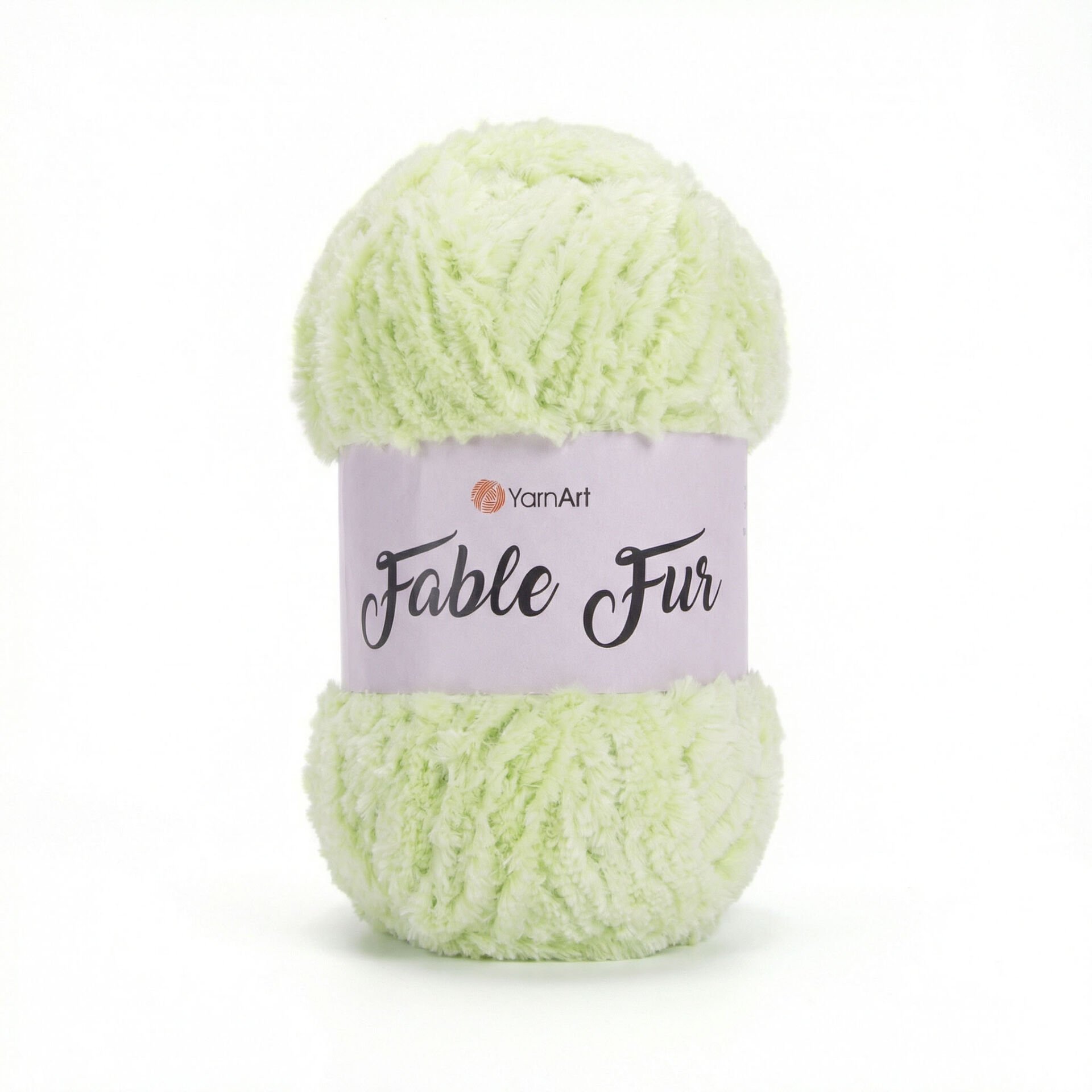 YARNART FABLE FUR - EL ÖRGÜ İPİ YEŞİL - 983