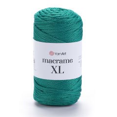 YARNART MACRAME XL - MAKROME EL ÖRGÜ İPİ PETROL YEŞİLİ - 158