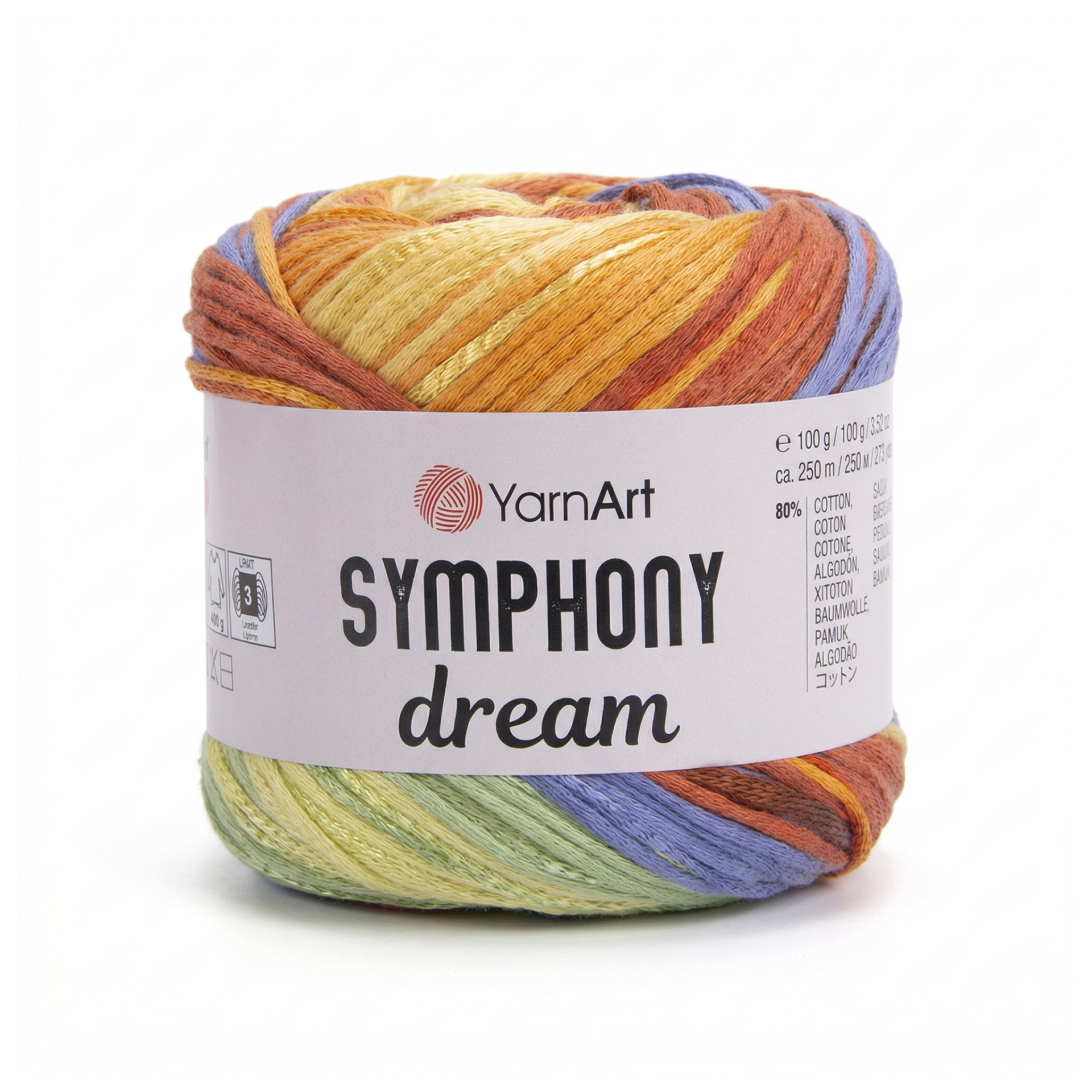 YARNART SYMPHONY DREAM - EBRULİ EL ÖRGÜ İPİ EBRULİ - 3103