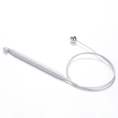 STOPLU ÇELİK MİSİNALI ŞİŞ 80 CM 7 MM