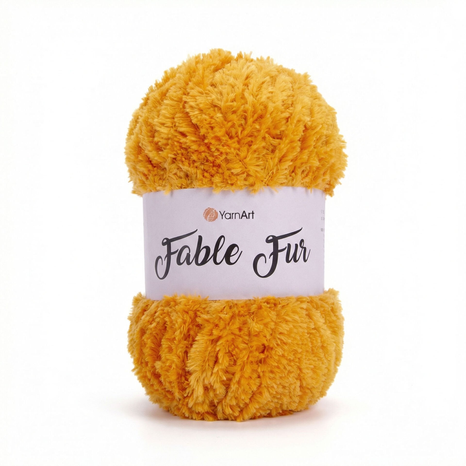 YARNART FABLE FUR - EL ÖRGÜ İPİ TURUNCU - 985