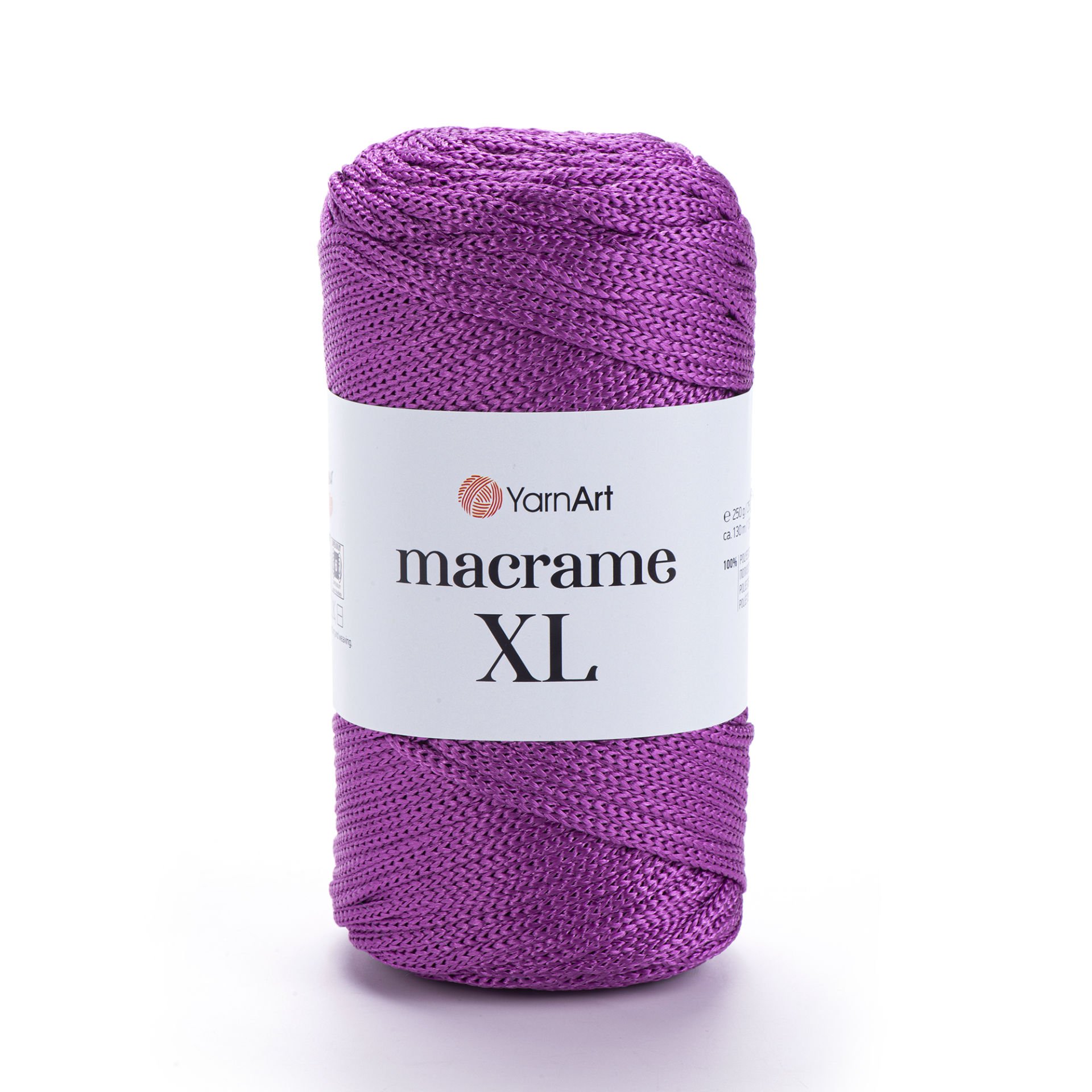 YARNART MACRAME XL - MAKROME EL ÖRGÜ İPİ MOR - 161