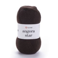 YARNART ANGORA STAR - EL ÖRGÜ İPİ KOYU KAHVERENGİ - 116