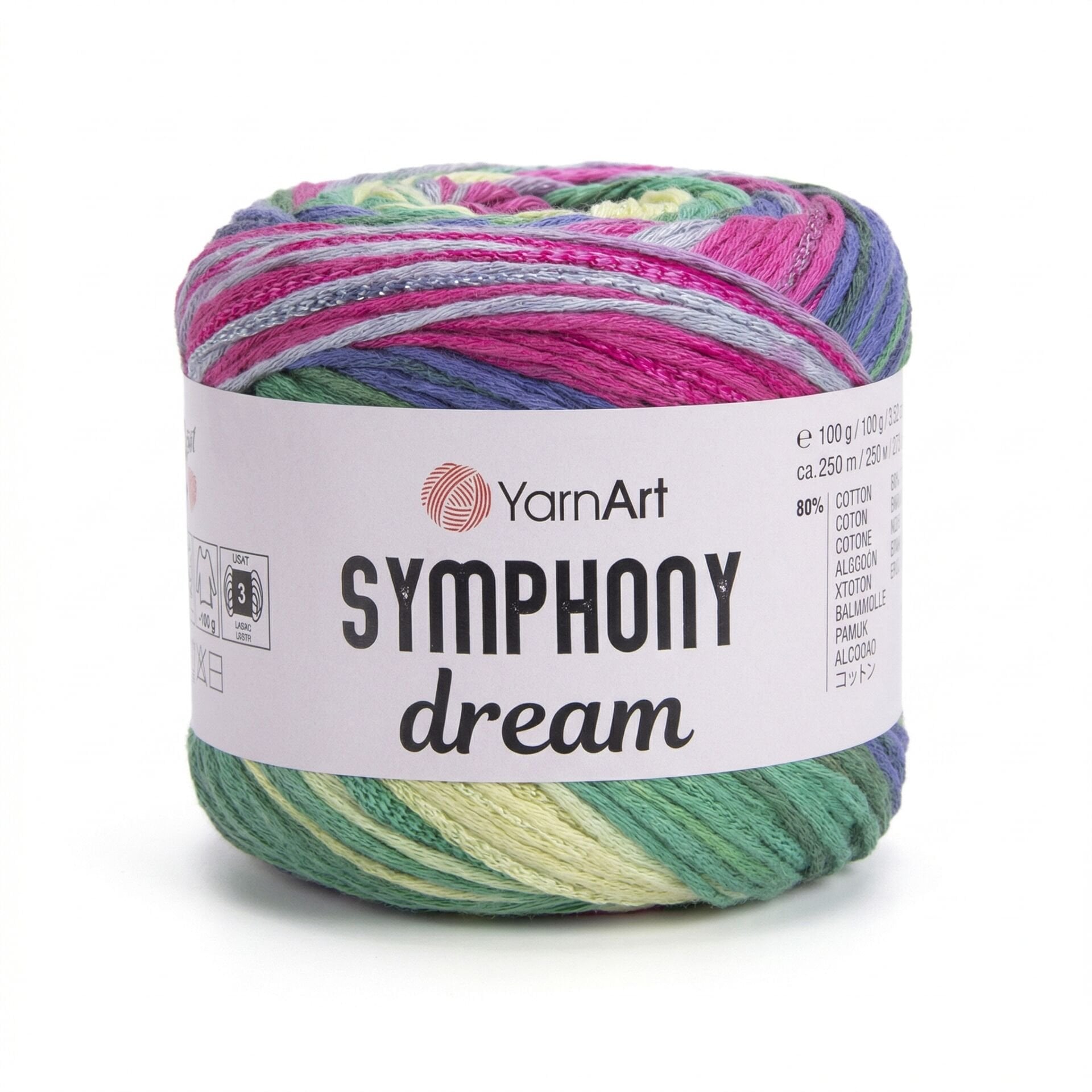 YARNART SYMPHONY DREAM - EBRULİ EL ÖRGÜ İPİ EBRULİ - 3105