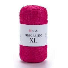 YARNART MACRAME XL - MAKROME EL ÖRGÜ İPİ AÇIK KIRMIZI - 163