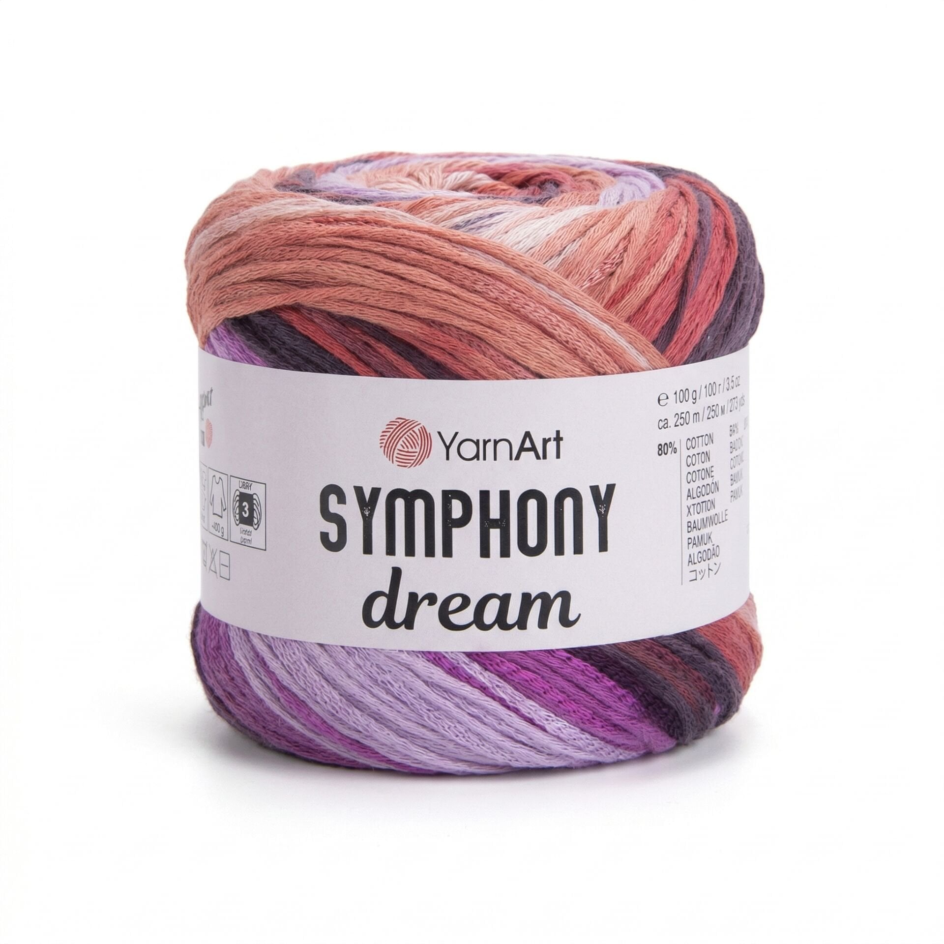 YARNART SYMPHONY DREAM - EBRULİ EL ÖRGÜ İPİ EBRULİ - 3106