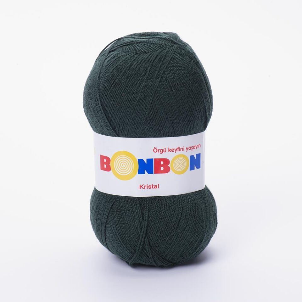NAKO BONBON KRİSTAL - EL ÖRGÜ İPİ ZÜMRÜT YEŞİLİ - 98321