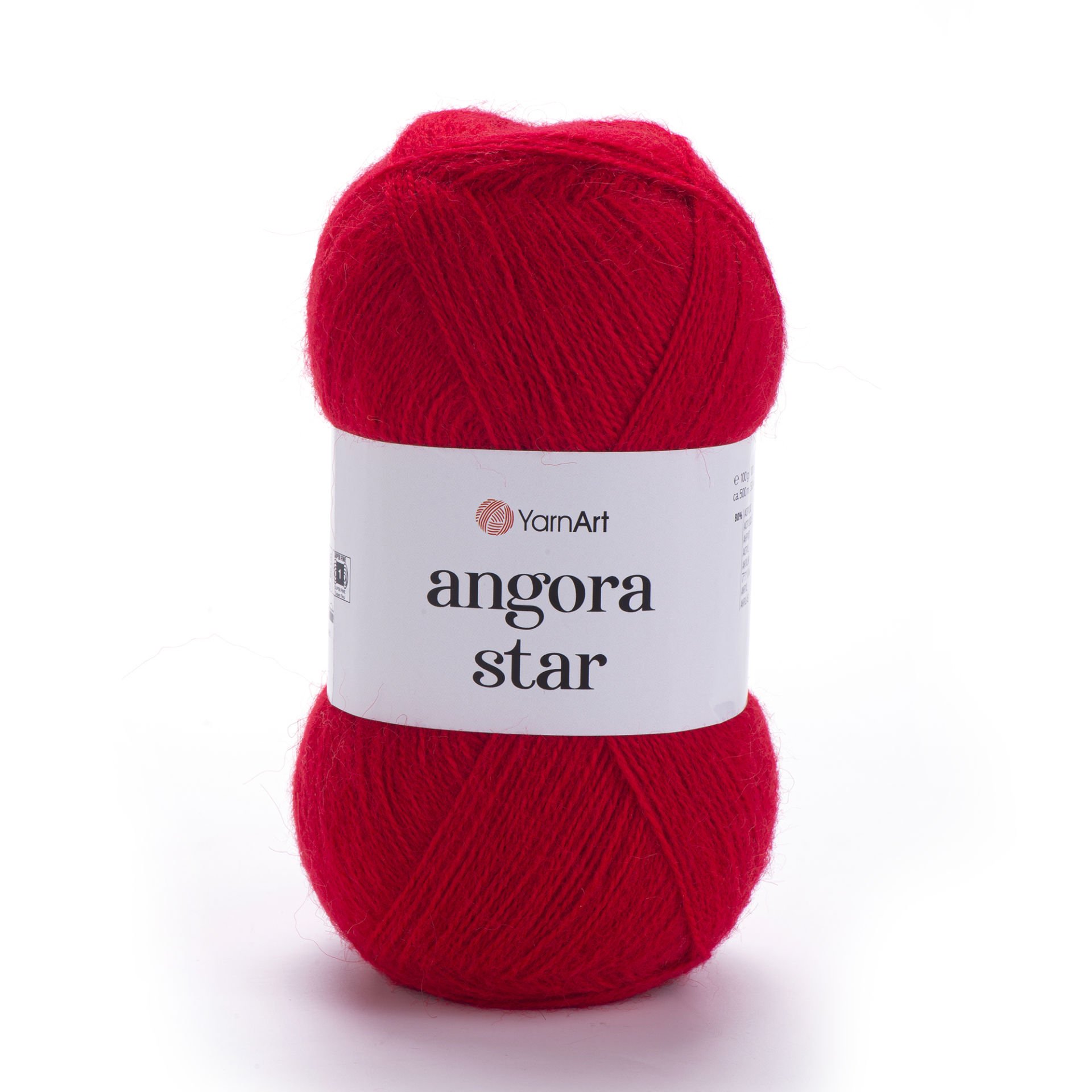 YARNART ANGORA STAR - EL ÖRGÜ İPİ AÇIK KIRMIZI - 156