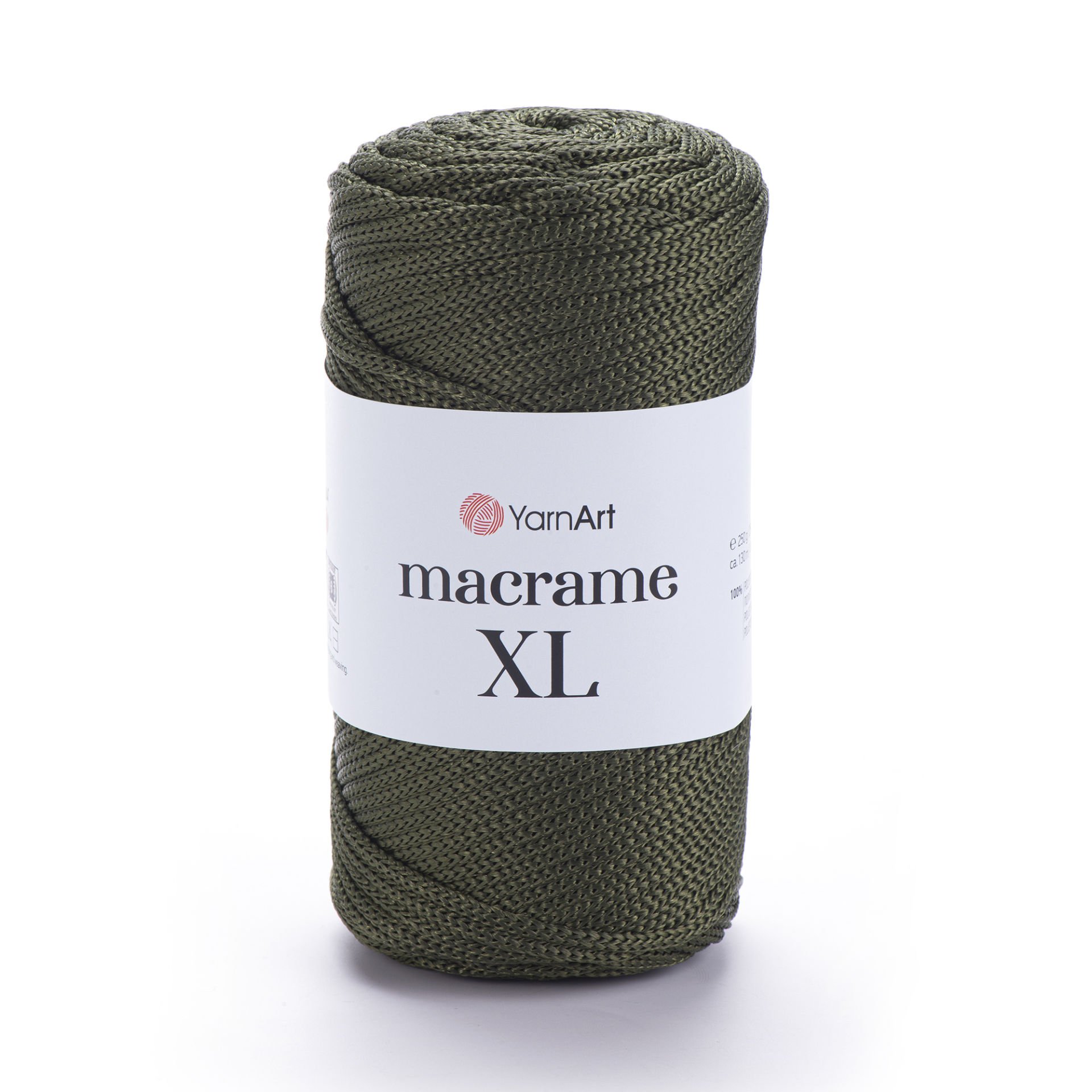 YARNART MACRAME XL - MAKROME EL ÖRGÜ İPİ HAKİ - 164