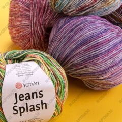 YARNART JEANS SPLASH - EBRULİ EL ÖRGÜ İPİ