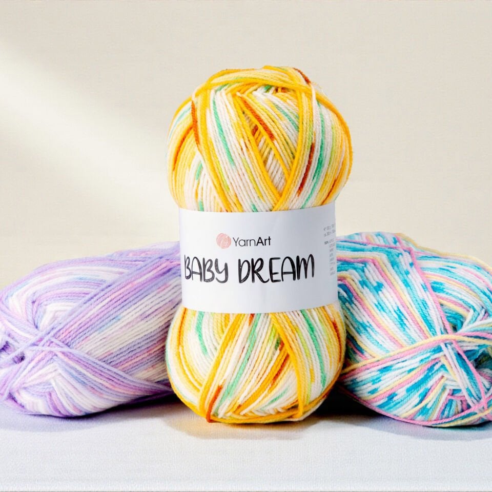 YARNART BABY DREAM - EL ÖRGÜ İPİ